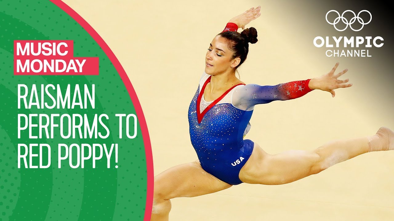 Aly Raisman's Floor Exercise at Rio 2016 to 
