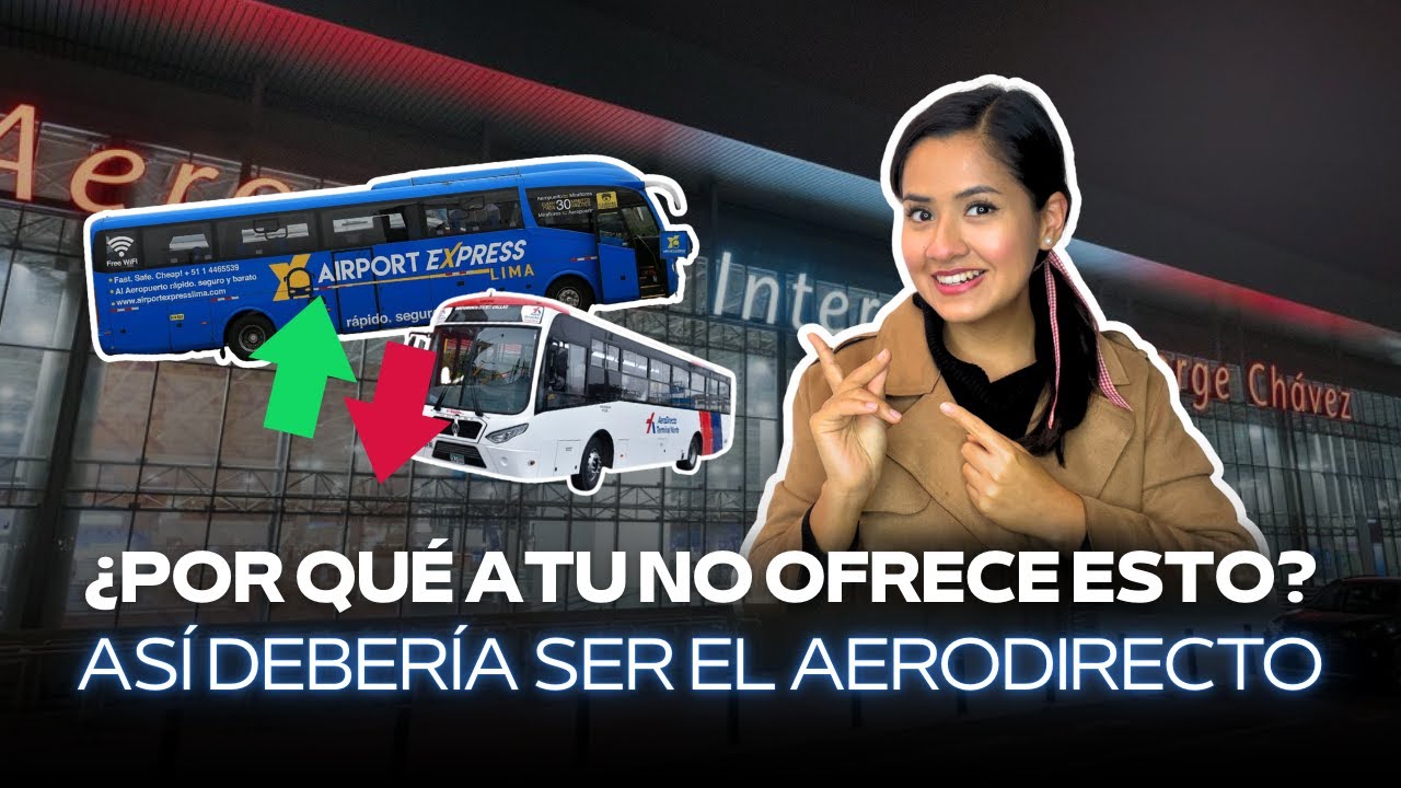 Así es viajar en el bus VIP al aeropuerto Jorge Chávez: mejor que Aerodirecto