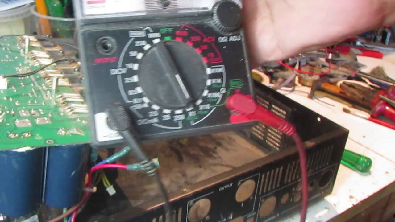 Vídeo Aula # 1 Conserto de um  Amplificador  SKP
