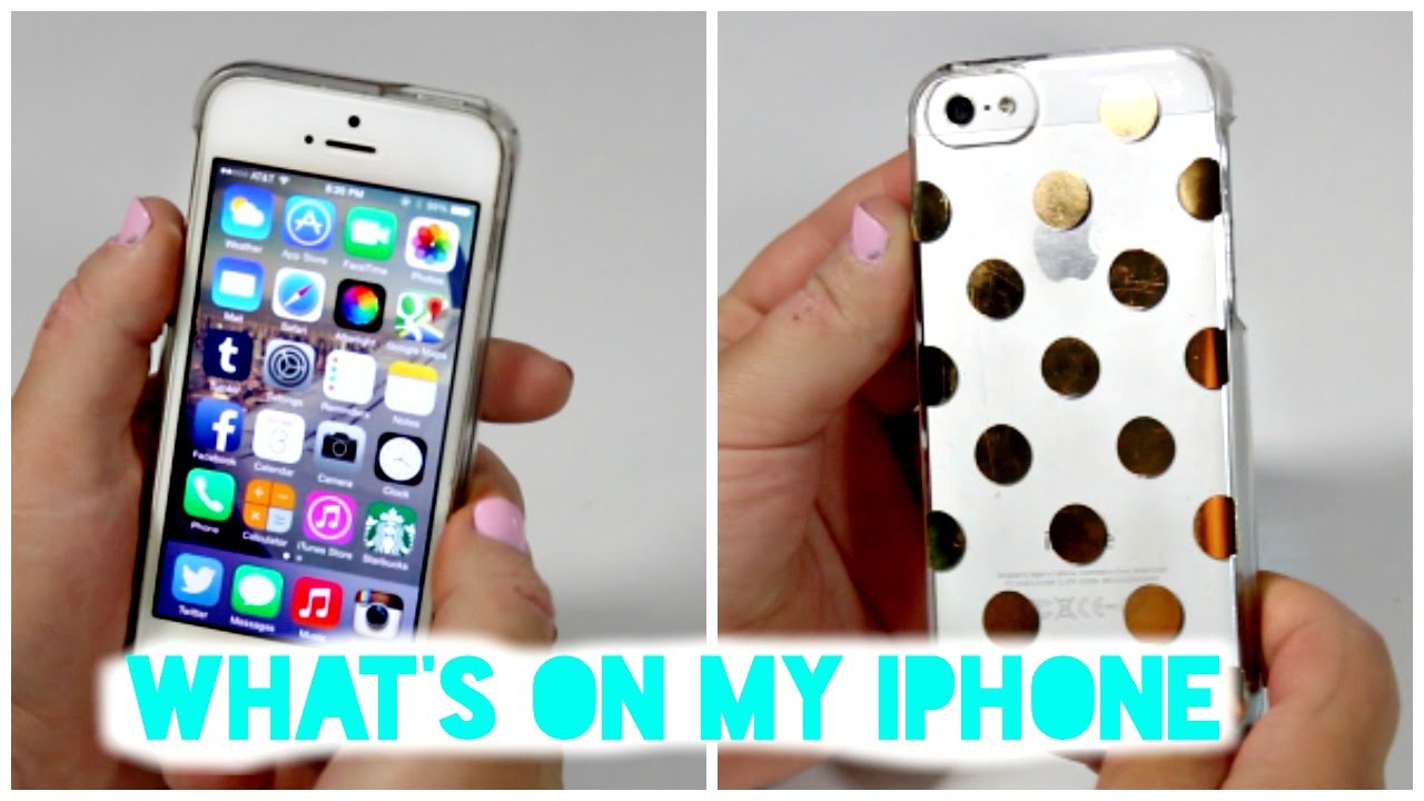 What's On My iPhone 2014!