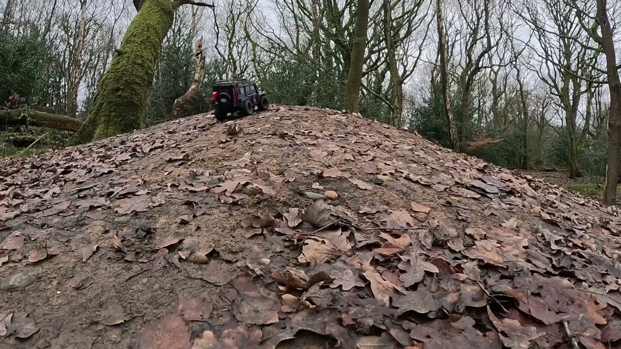Traxxas trx4m Land Rover defender lilford park
