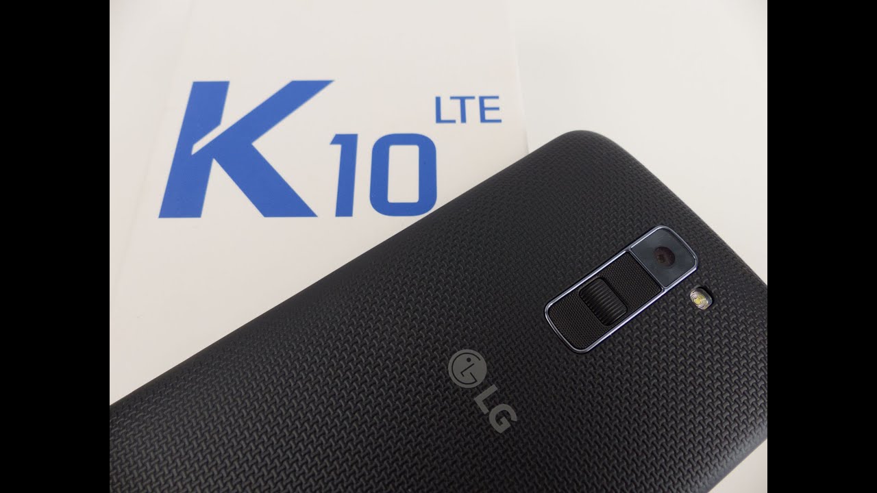 LG K10 unboxing