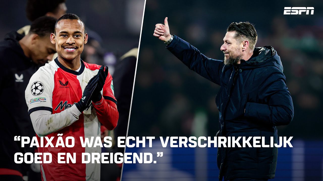 👏 Volop lof over 'GEWELDIGE prestatie' FEYENOORD: 