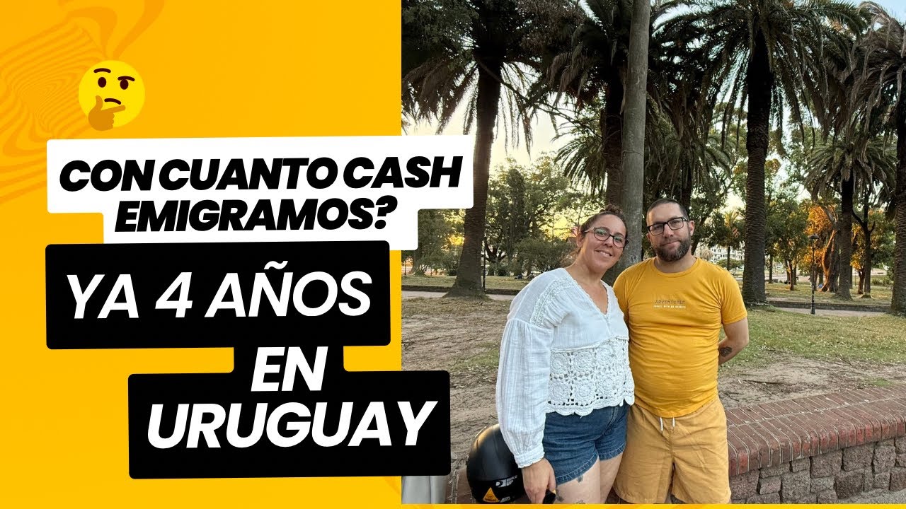 Con cuánto dinero pisamos tierra Uruguaya y al día de hoy!!!