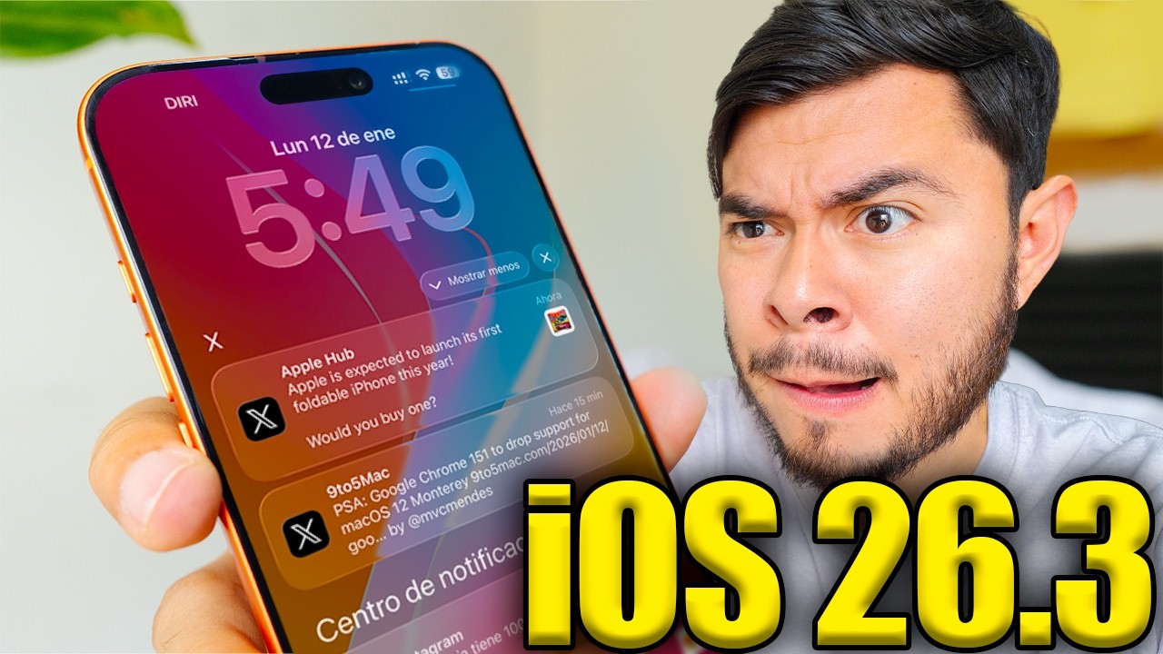 🔥 YA SALIÓ la Beta 2 de iOS 26.3!! 🤫 Mejor de lo que Piensas...