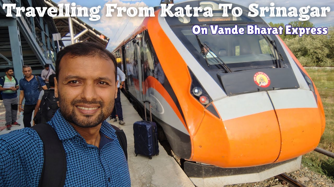 Travelling from Katra to Srinagar on Vande Bharat | Kashmir’s New Railway Marvel!