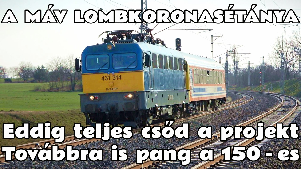 2026.03.05. Tehervonatoknak nyoma sincsen. Pang az ürességtől a közel 1000 milliárdos 150-es vonal.
