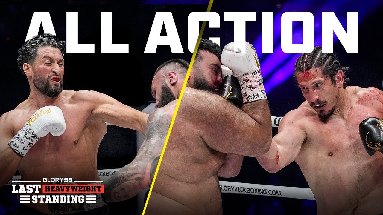 ALL ACTION 💥 GLORY 99 Kicks off the Last Heavyweight Standing in EXPLOSIVE Fashion