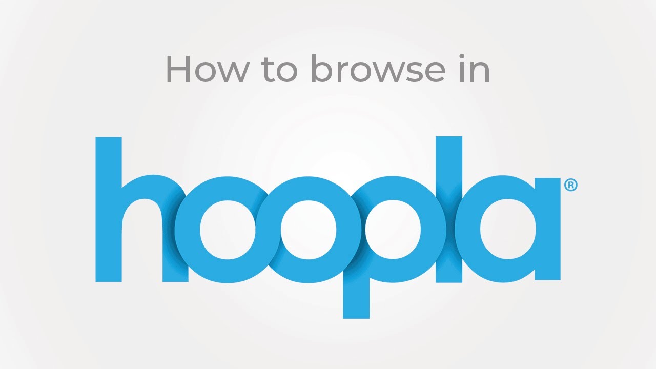 How to browse in Hoopla