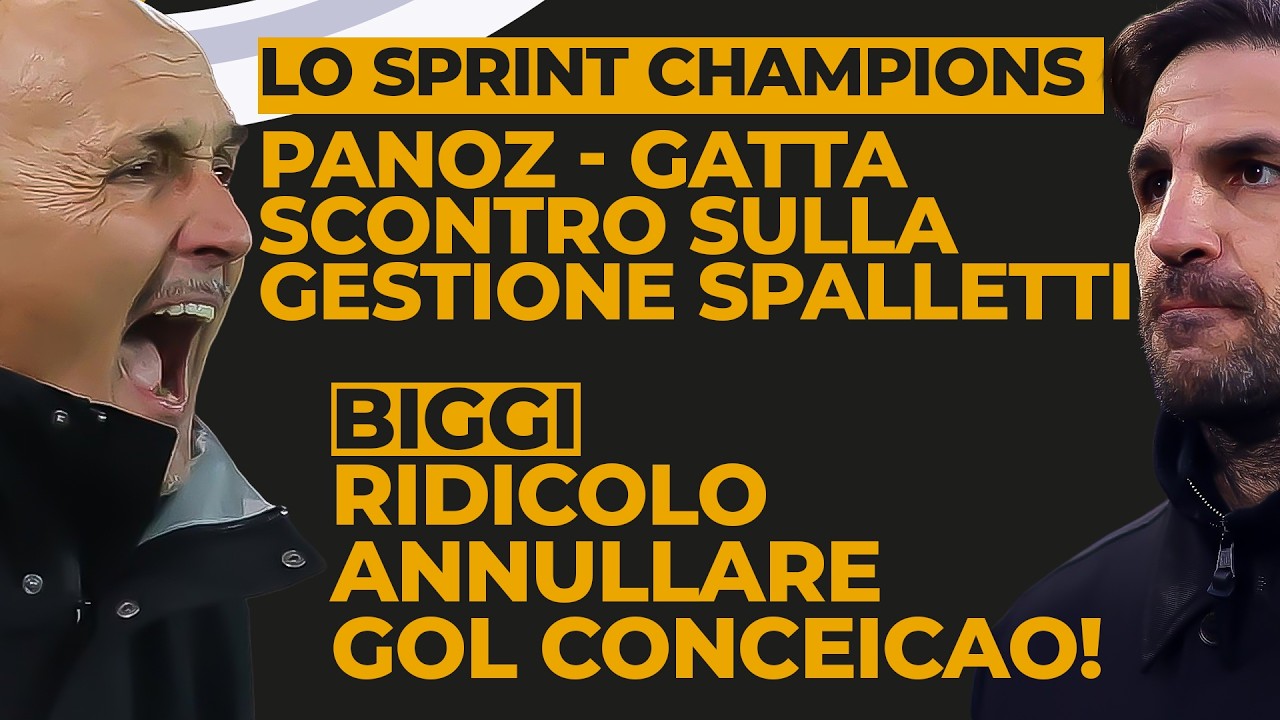 JUVE SPRINT CHAMPIONS! ZAMPINI su MEDIA e VELENI, PANOZ GATTA SHOW su SPALLETTI, BIGGI su GOL CHICO!