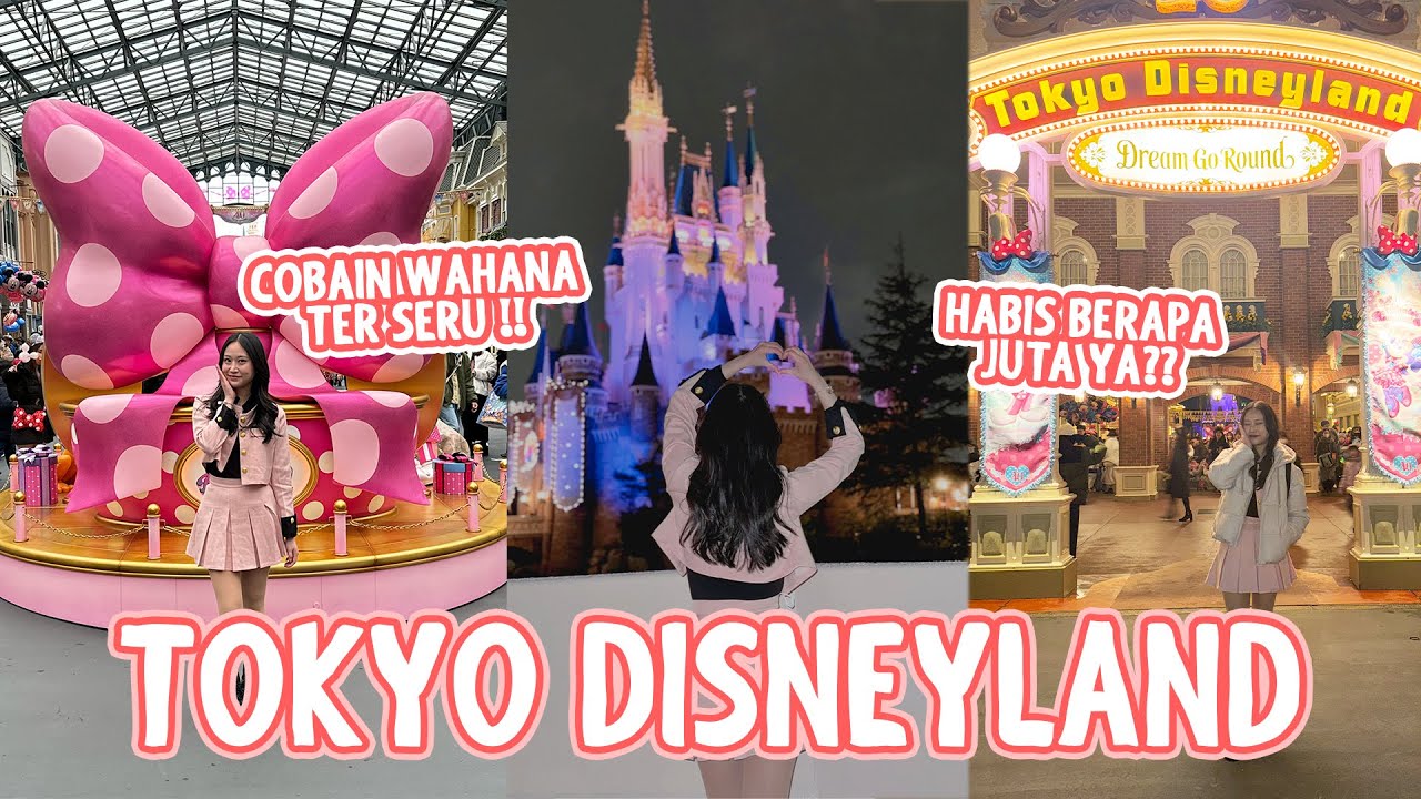 TOKYO DISNEYLAND VLOG || TOTAL NYA HABIS BERAPA JUTA YA MAIN DISINI ??