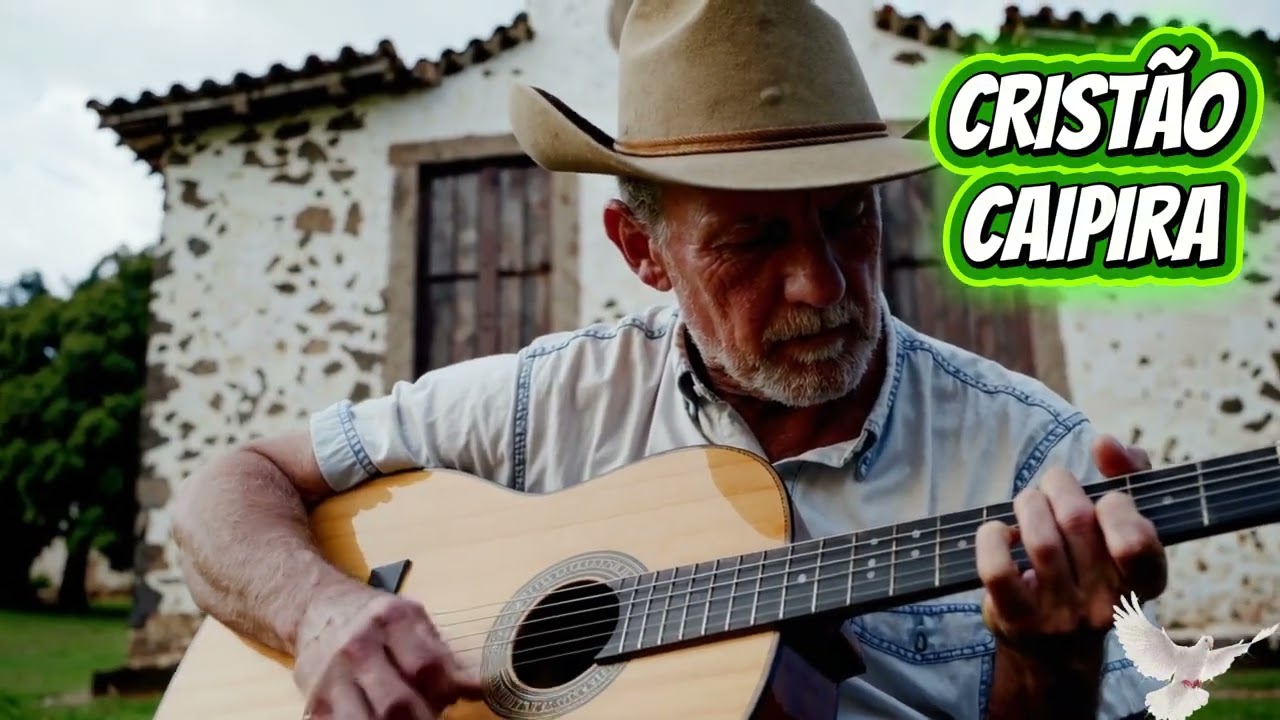 Harpa Crist&atilde; 🎶 Louvor Sertanejo Caipira 🎸 Deus Nunca Falha