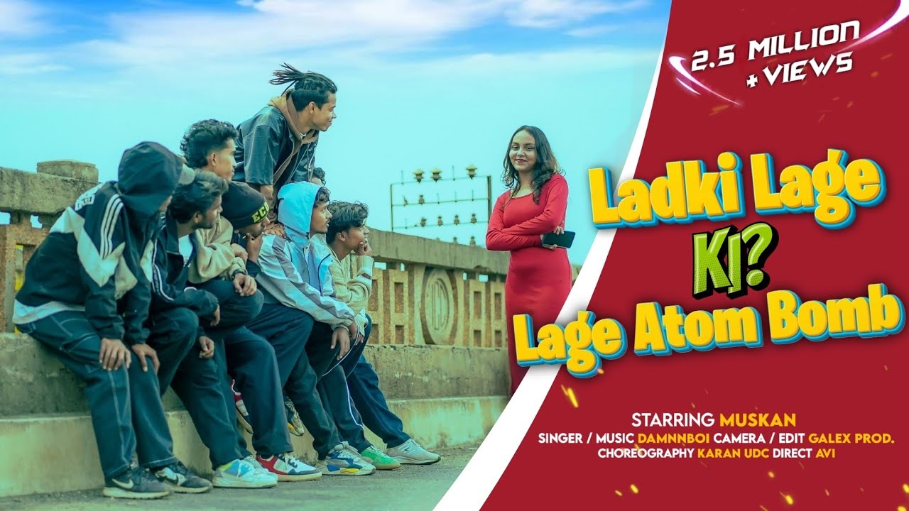 Ladki Lage Ki Lage Atom Bomb | New Nagpuri Song 2024 | Ndc Tunes X Unlimited dance crew