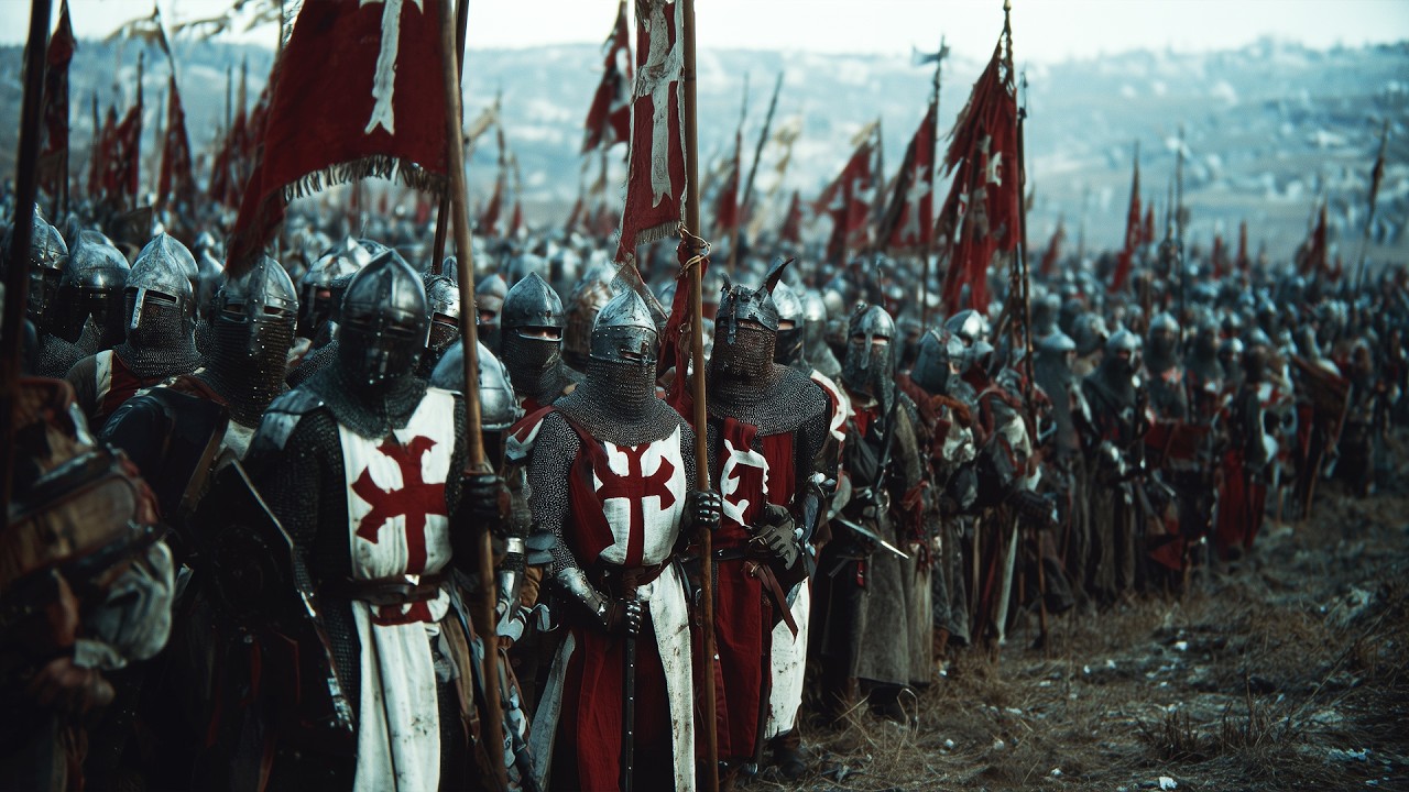 Встань за Европу – эпические григорианские песнопения тамплиеров ⚔️🔥