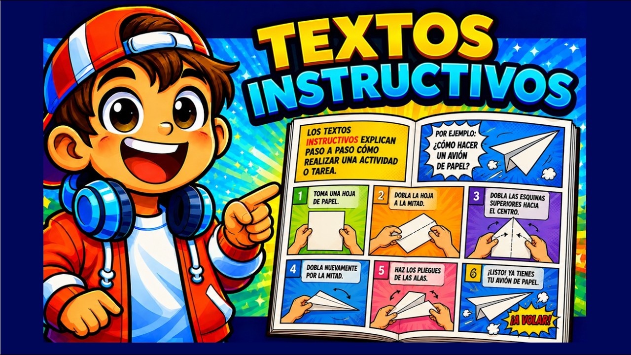Los textos instructivos  con ejemplos📋🛠️🧩