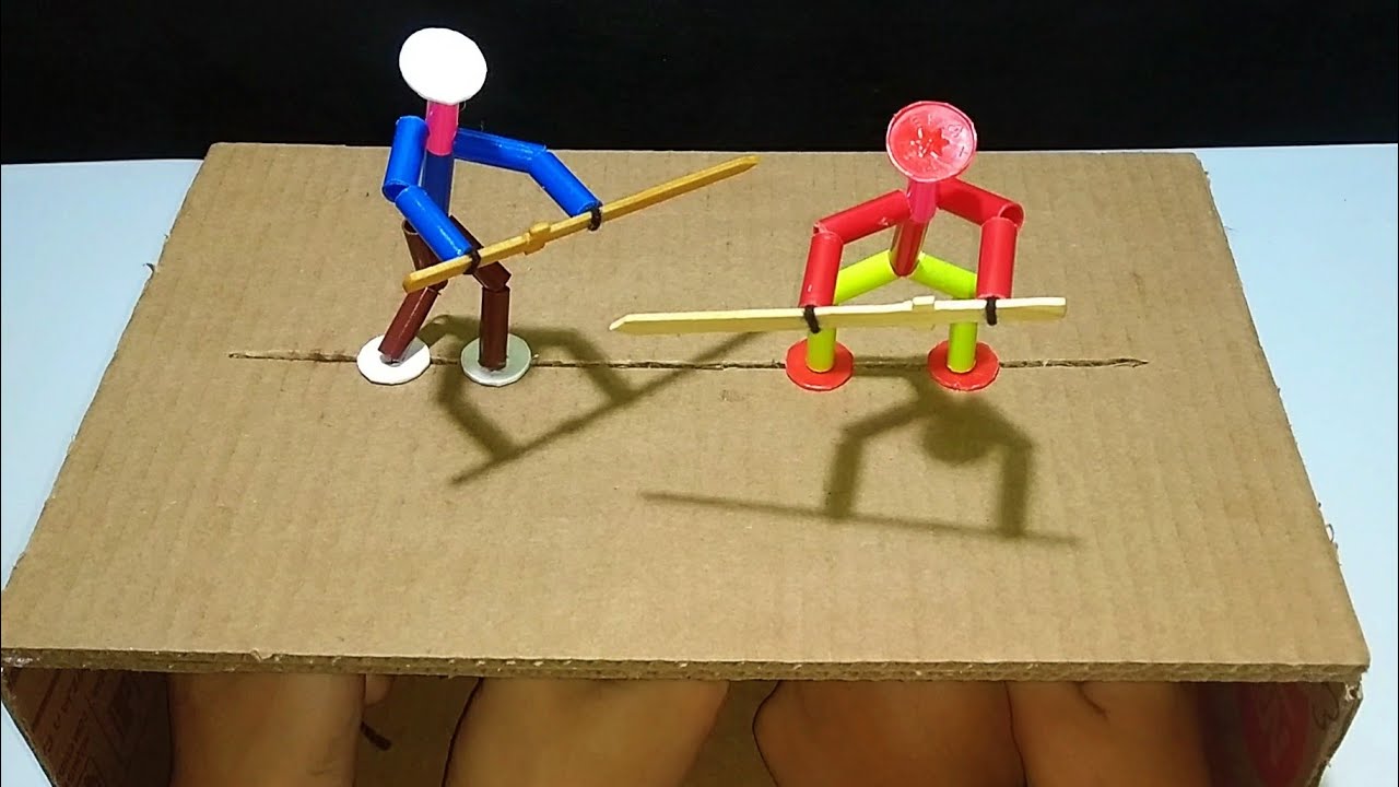 COMO FAZER UM JOGO DE LUTA EM CASA