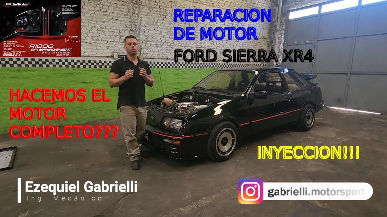 REPARACION de MOTOR FORD SIERRA XR4 INYECCION part1 | ANALISIS de FALLA | ANALISIS TAPA DE CILINDROS