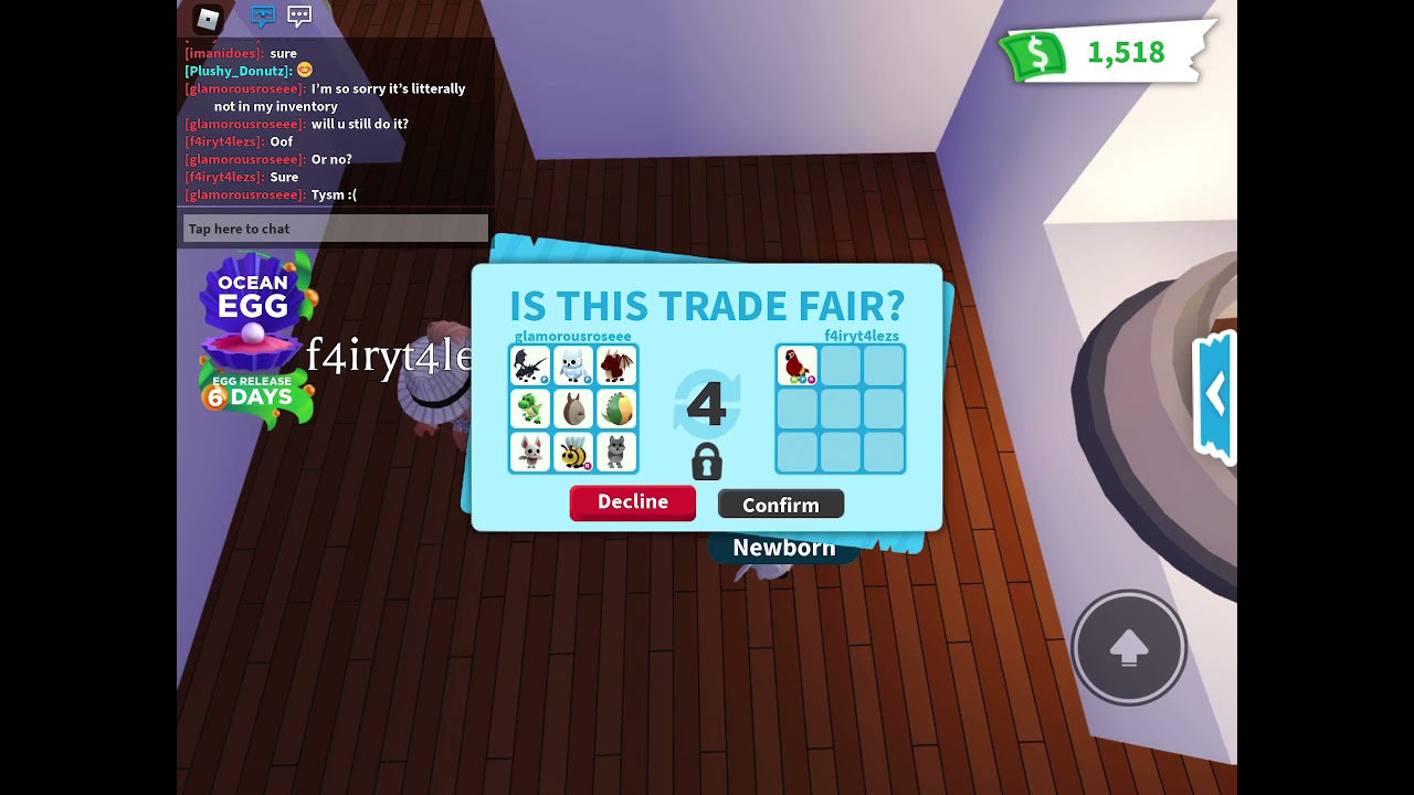 Getting my dream pet in adopt me! Win fair or lose?
