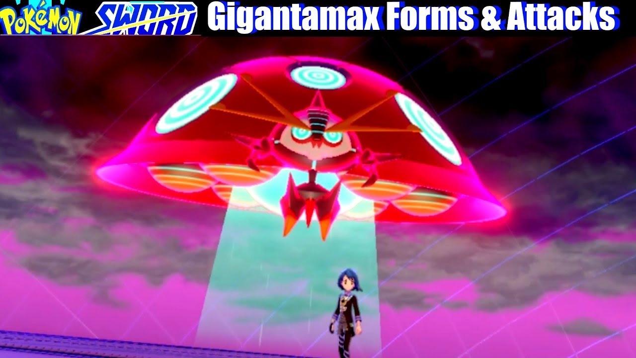 Pokemon Sword & Shield - All Gigantamax Forms & Attacks