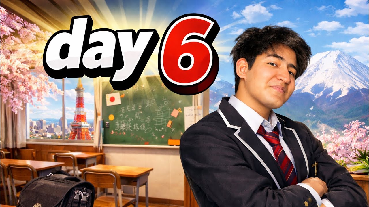 Day 6 in a life of Japan highschool student 🇯🇵