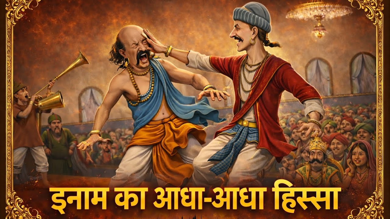 इनाम का आधा-आधा हिस्सा | Moral Story | Hindi Kahani