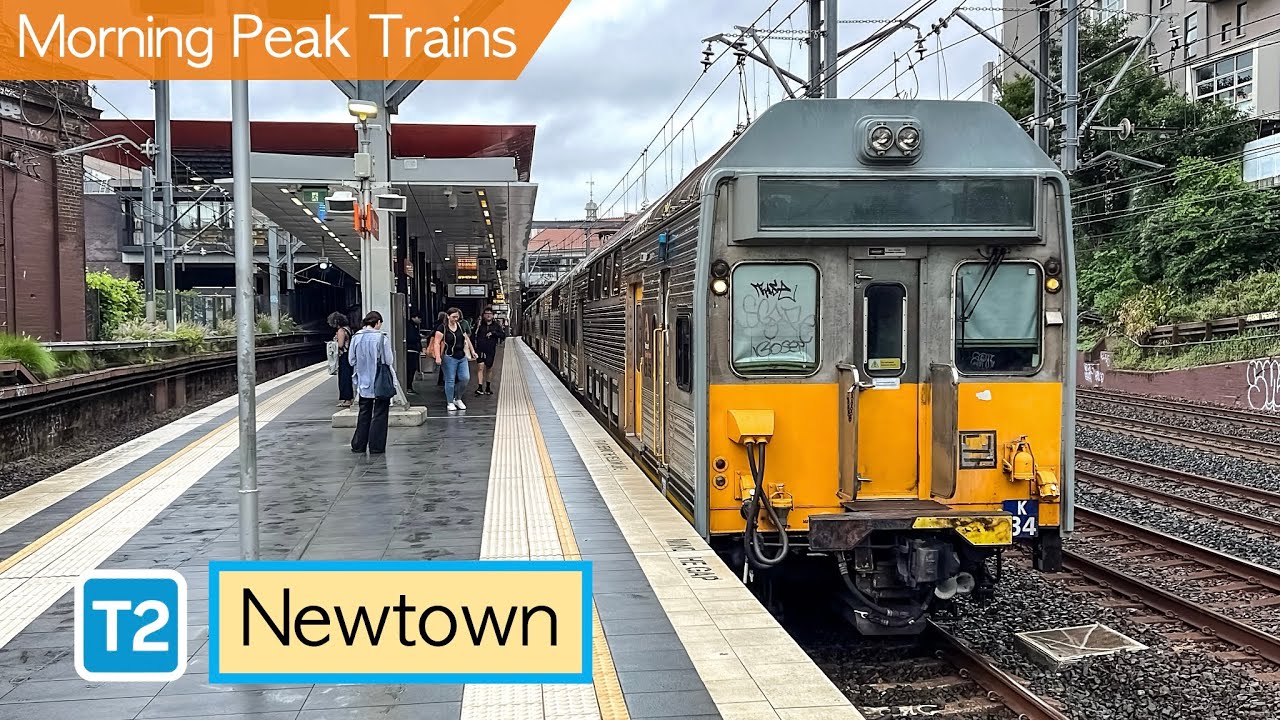Transport for Sydney Vlog 751: Newtown Part 5 - Morning Peak Trains