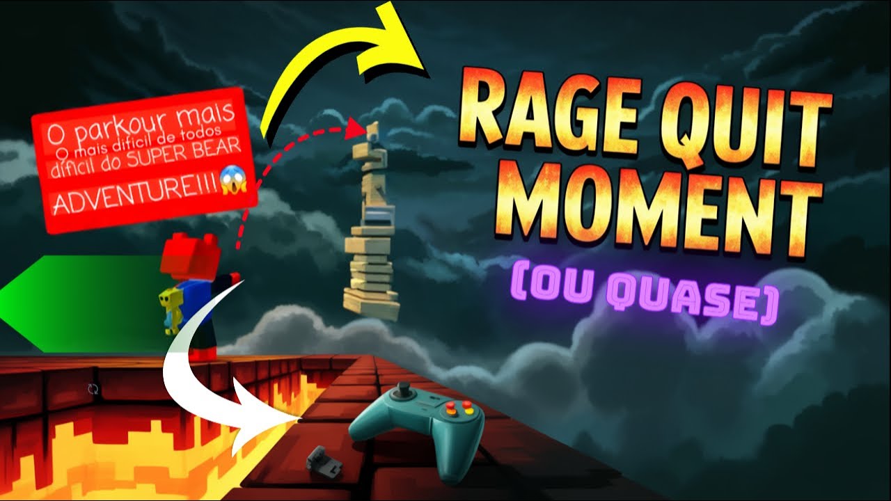 O Parkour mais dificil de Super Bear Adventure acaba de ser completado #superbearadventure #super