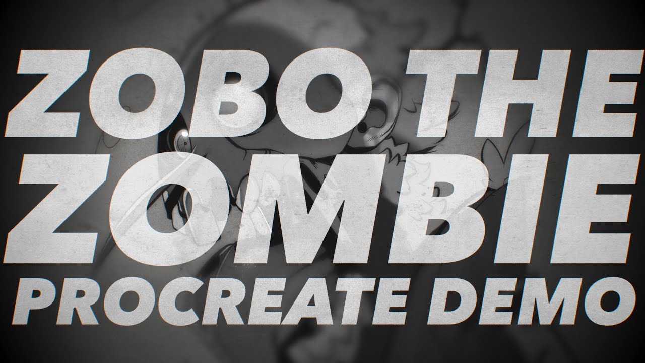 Ep. 269| Zobo the Zombie - Procreate Demo