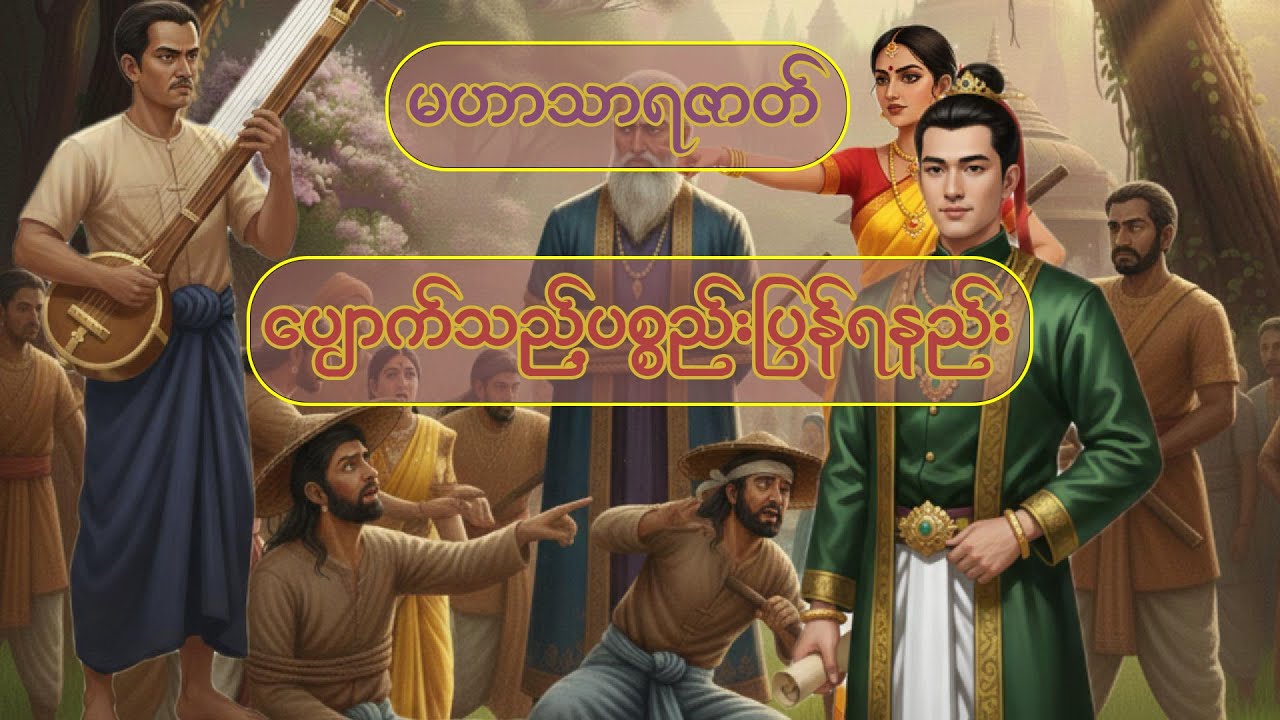 (၃၀)မဟာသာရဇာတ်(ပျောက်သည့်ပစ္စည်း ပြန်ရနည်း)