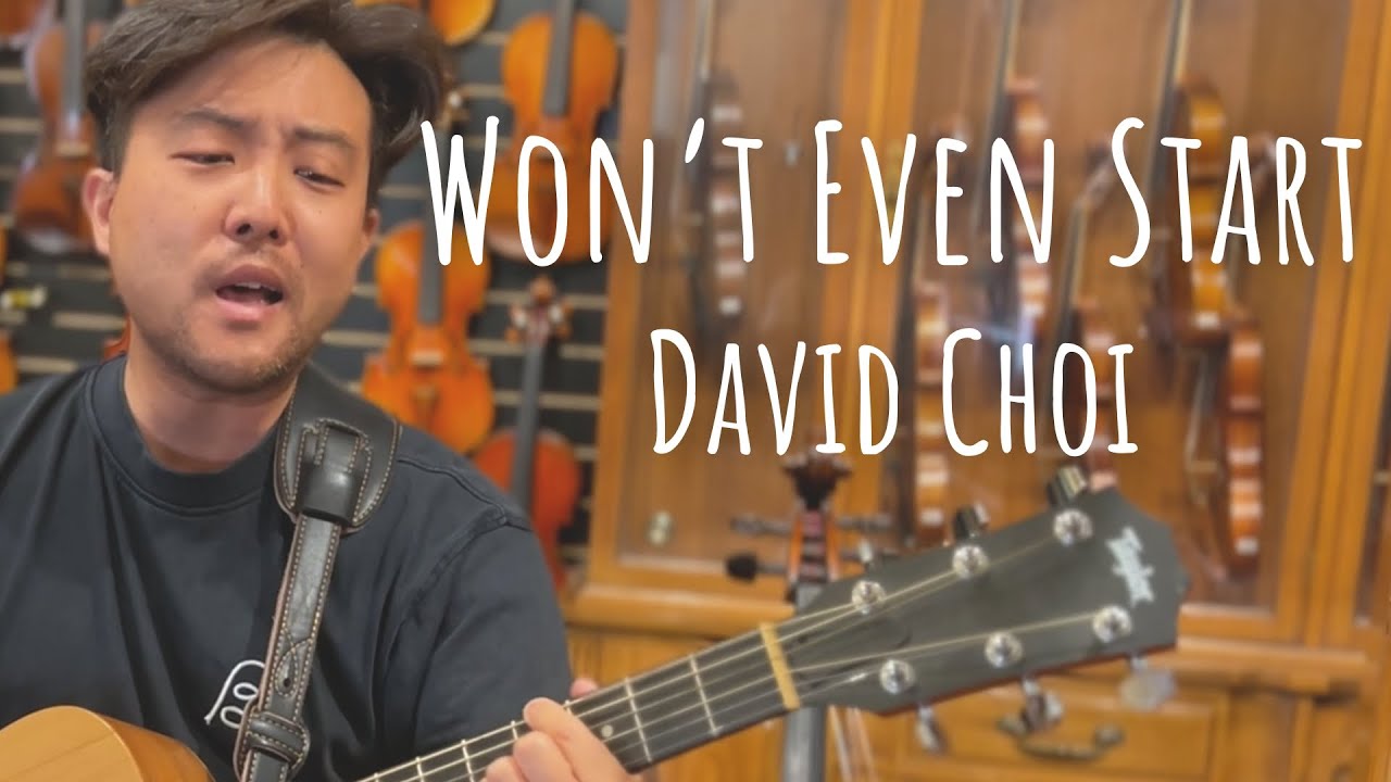 Won't Even Start - David Choi - 15 Year Anniversary Acoustic Performance