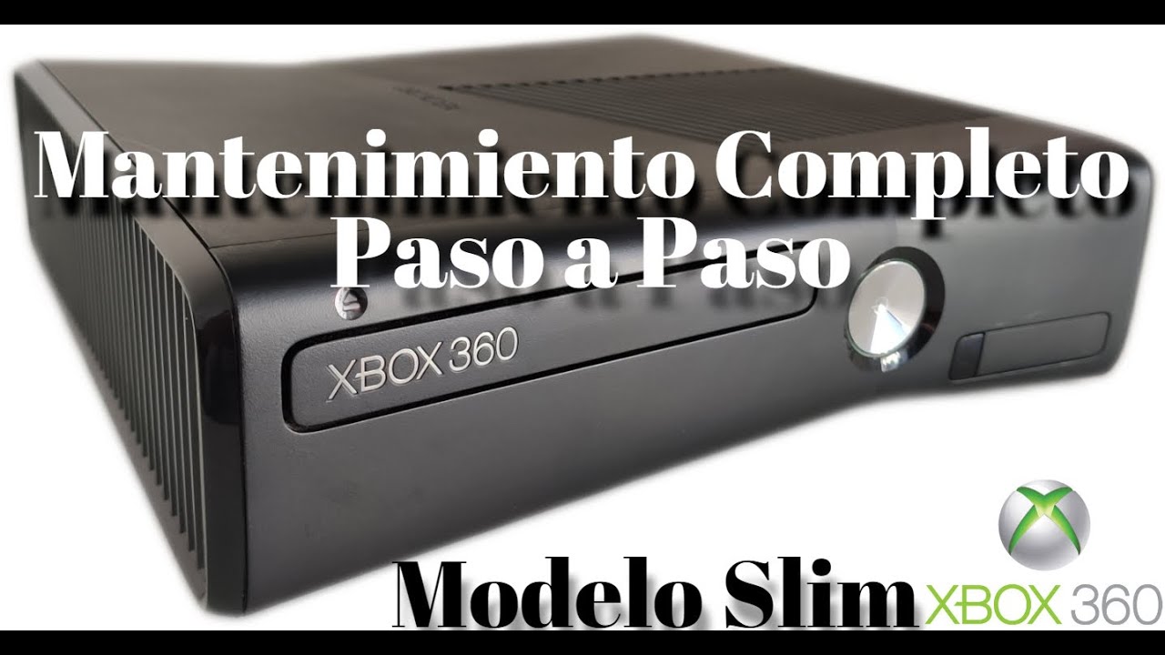 Xbox 360 Slim Mantenimiento Completo con cambio de pasta térmica // Paso a Paso