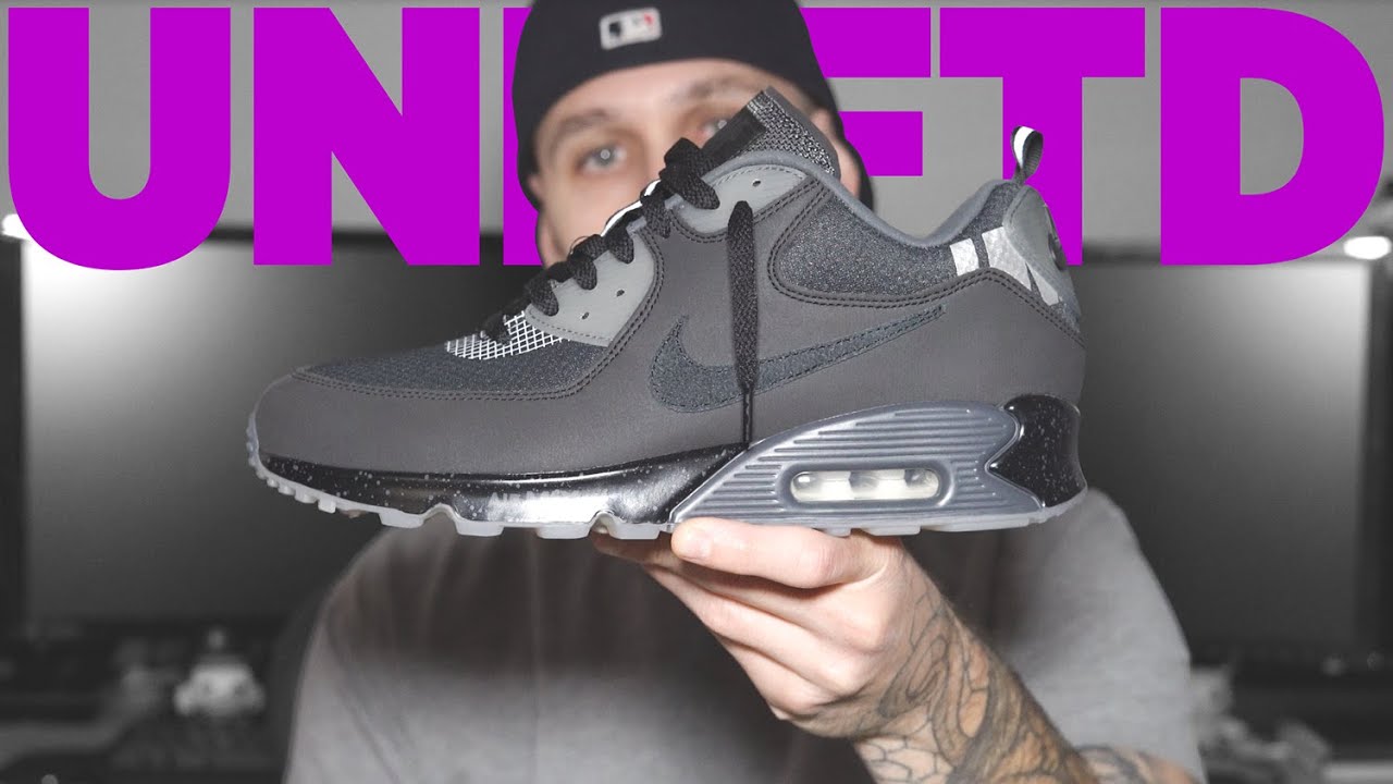 NIKE X UNDEFEATED AIR MAX 90 ANTHRACITE REVIEW