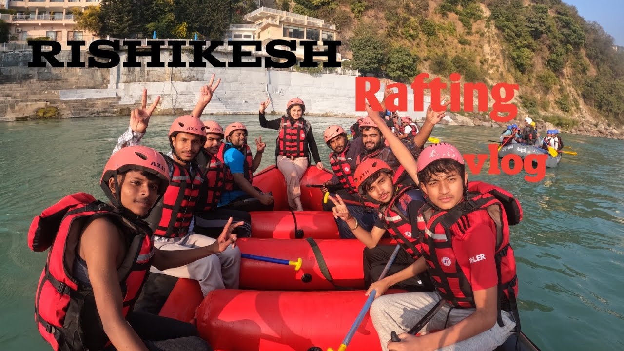 Rishikesh Me Dosto Ke Sath Kiya Rafting 🤩 Rishikesh Vlog 