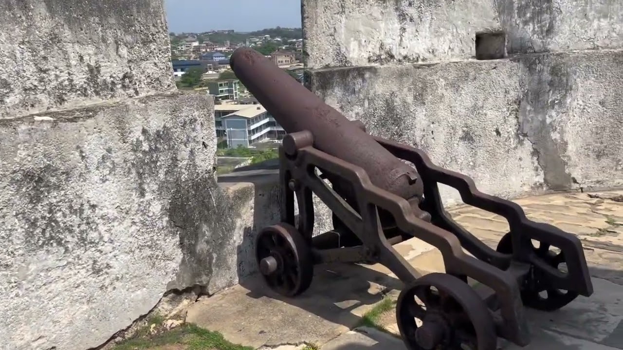 #ghana #capecoast #livinginghana #lifeinghana.  BRIEF HISTORY BEHIND FORT VICTORIA IN CENTRAL REGION