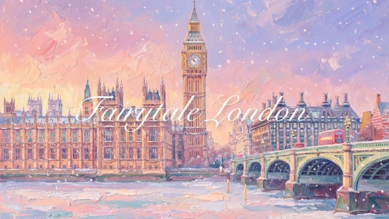 Fairytale London🇬🇧Spring Ambience and Bittersweet Music🌸