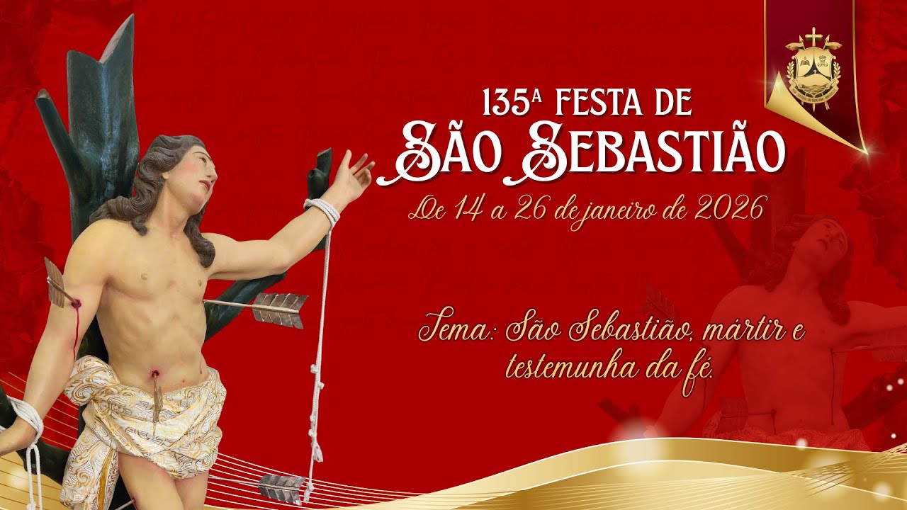 Santa Missa | 11ª noite do trezenário em honra a São Sebastião | 24-01-2026