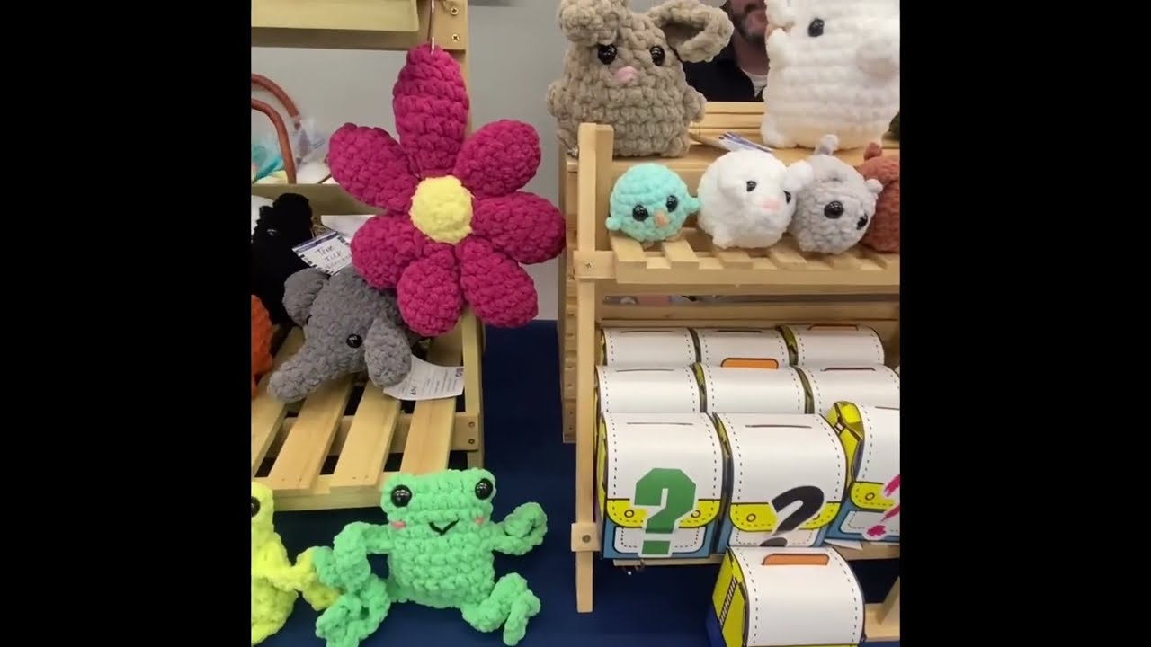 Farmers Market Crochet Booth Tour