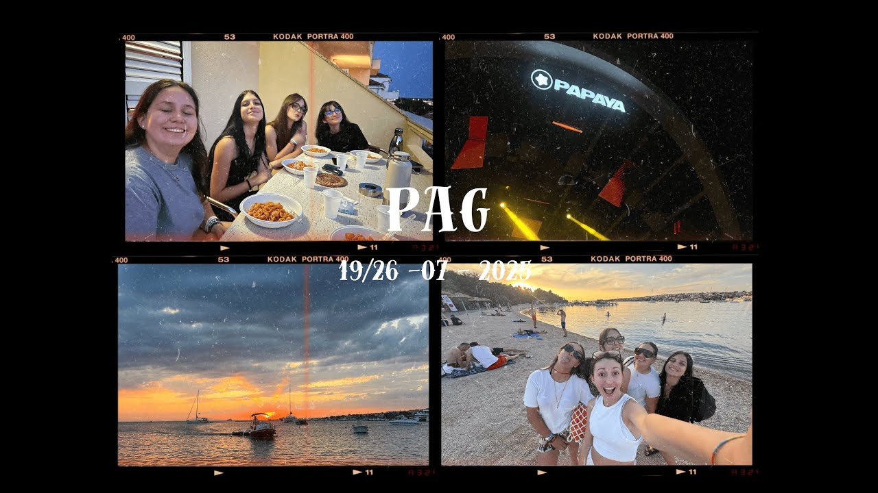 VLOG vacanzina a PAG 💃❤️😎