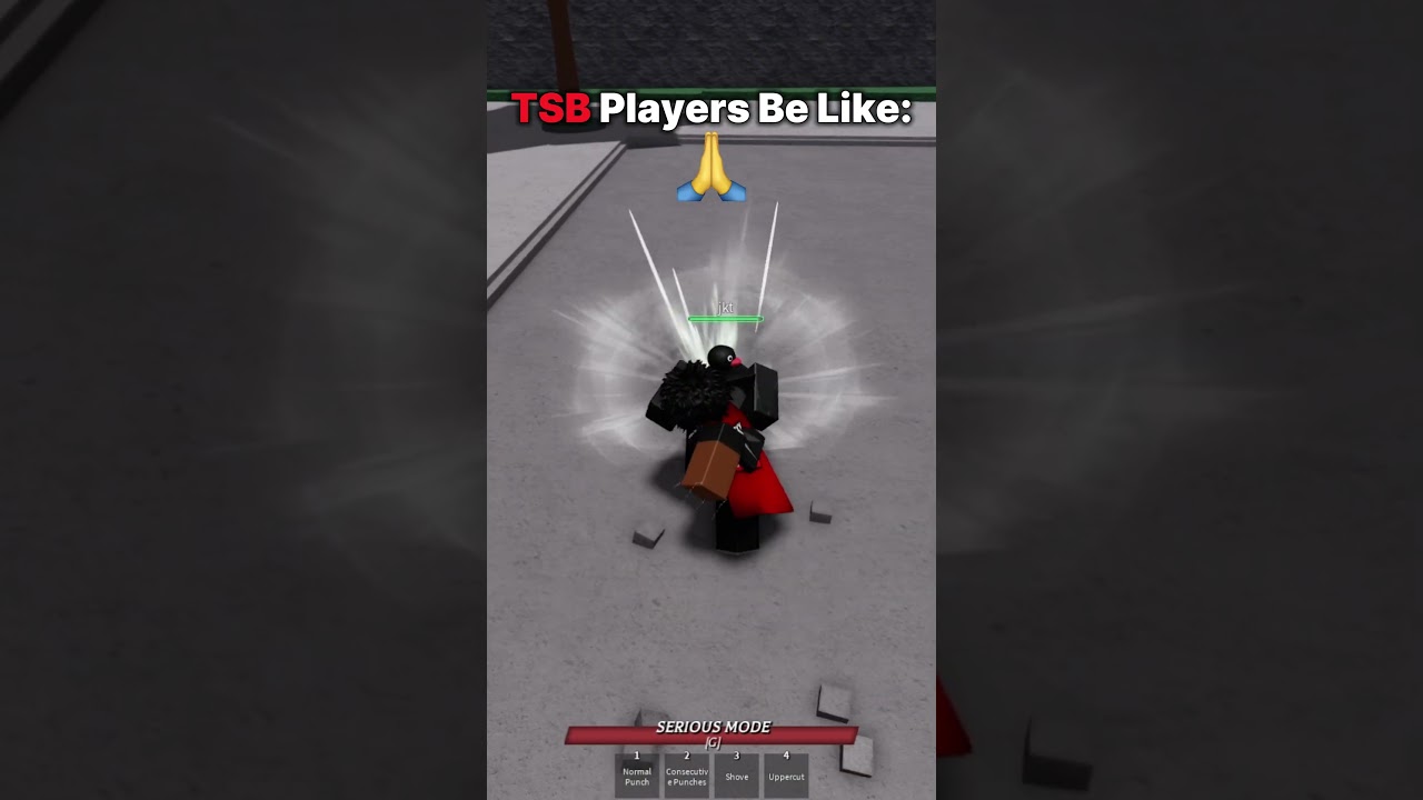 TSB Players be like..🙏 || #roblox #thestrongestbattlegrounds #tsb #robloxshorts