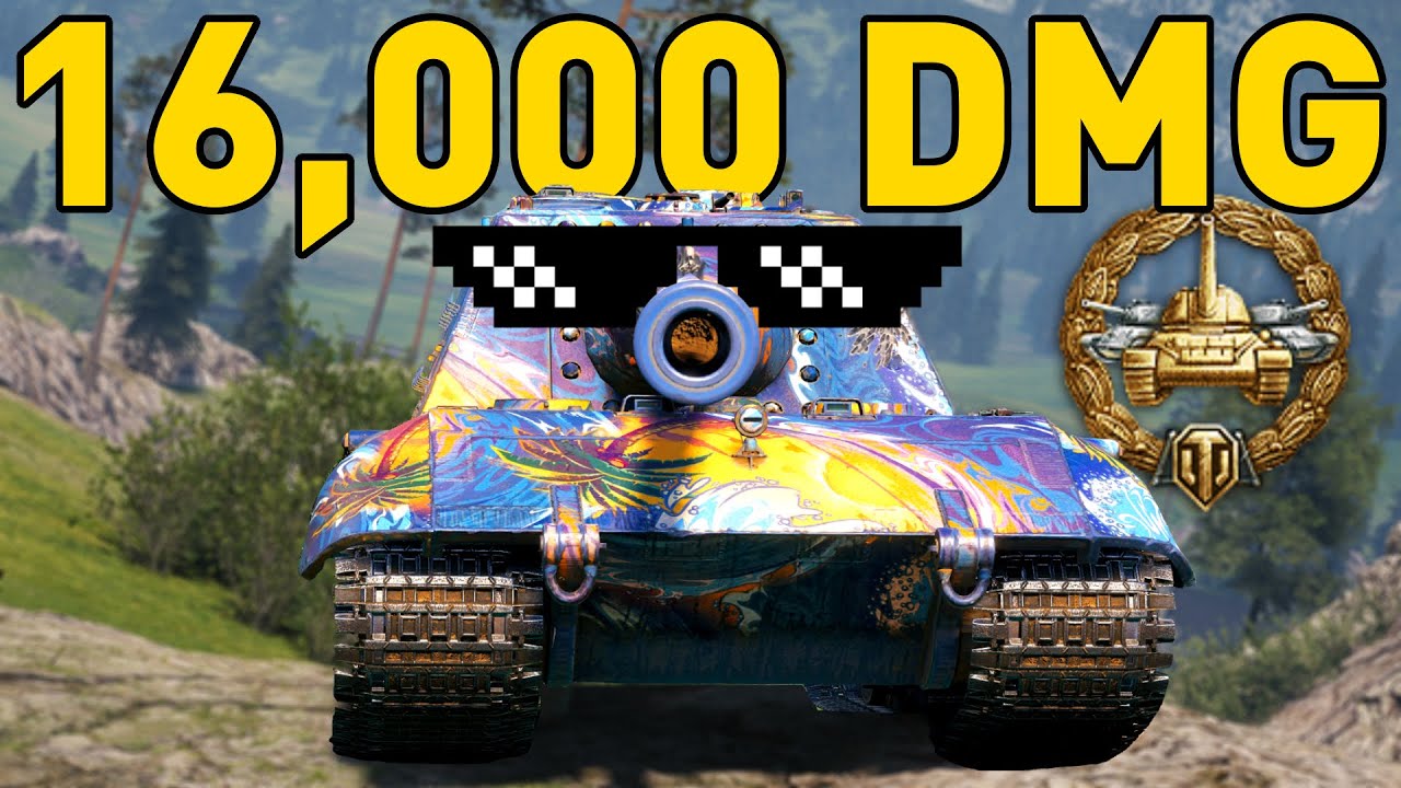 16,000 Damage in World of Tanks