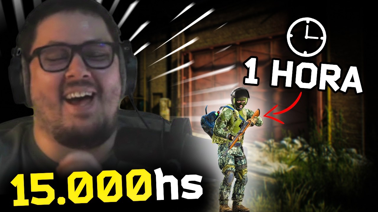 Este jugador tenía 1 HORA en Tarkov
