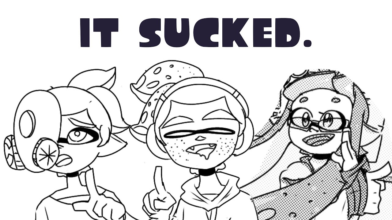Reading the OLD Splatoon Manga I Made When I Was a Kid