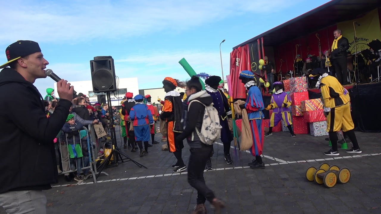 Intocht van Sinterklaas in Dongen 18-11-2018