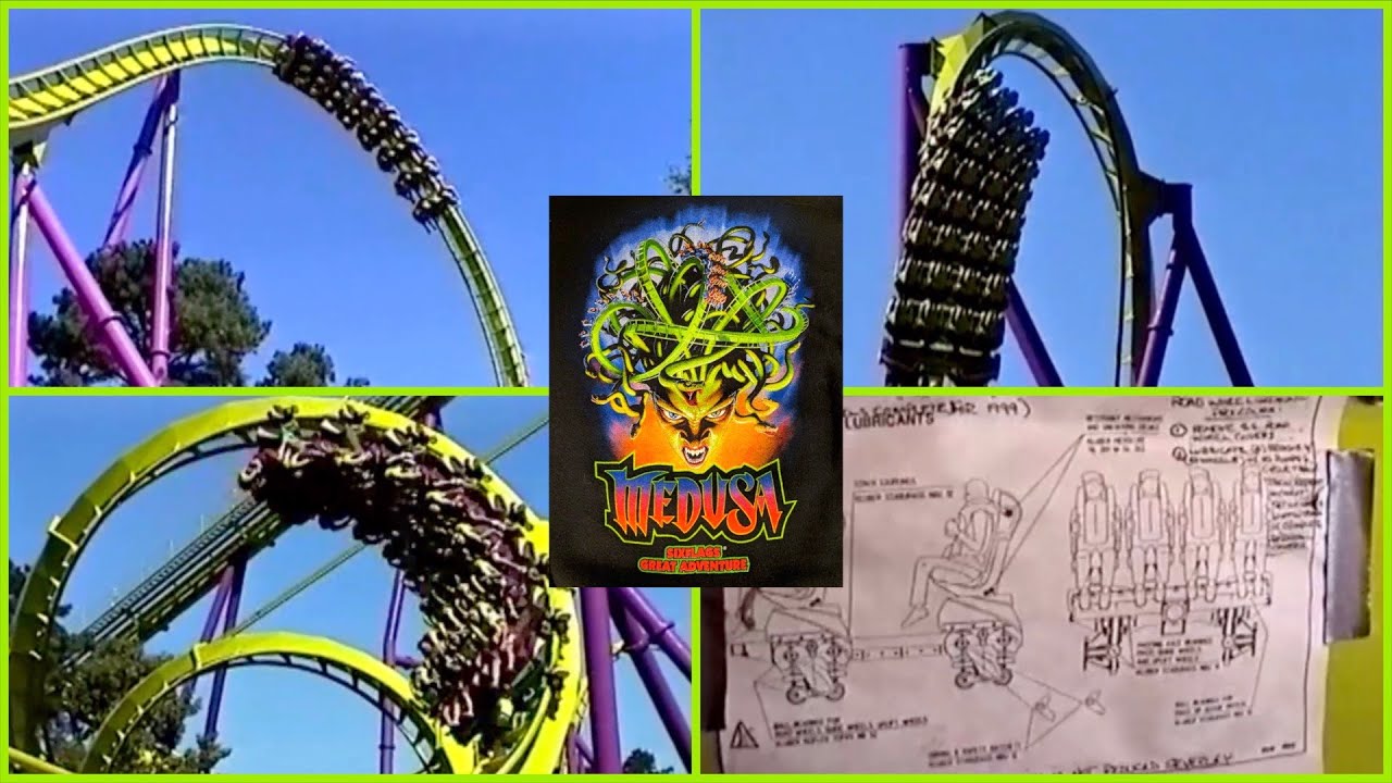 Medusa Tour - Six Flags Great Adventure - 1999