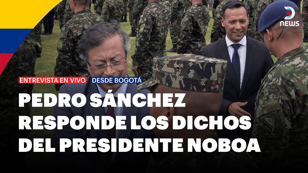 🇨🇴 El ministro de defensa de Petro responde los dichos del presidente Noboa | DNews