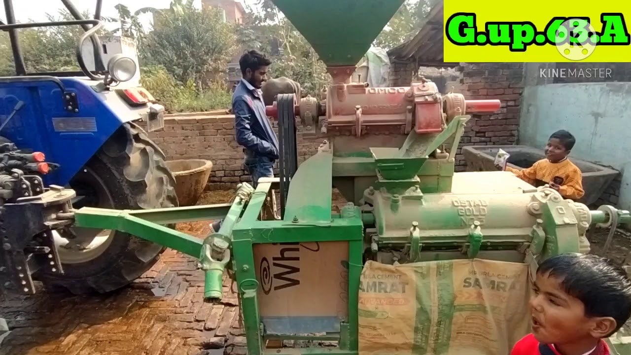 डबल मशीन बैठाने का यहां फायदा है की रिसर्च धान बढ़िया निकलता है और 1 घंटा में 10.12 k.सूखा धान