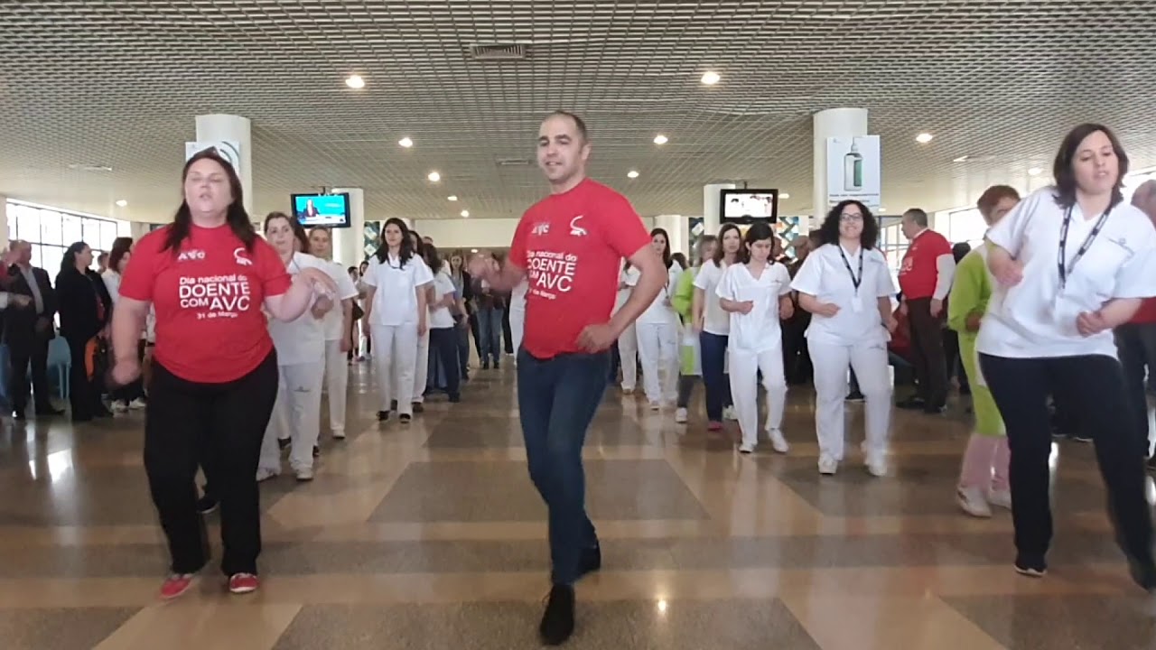 FlashMob dos sobreviventes de AVC e Colaboradores do Hospital de Viseu 2019