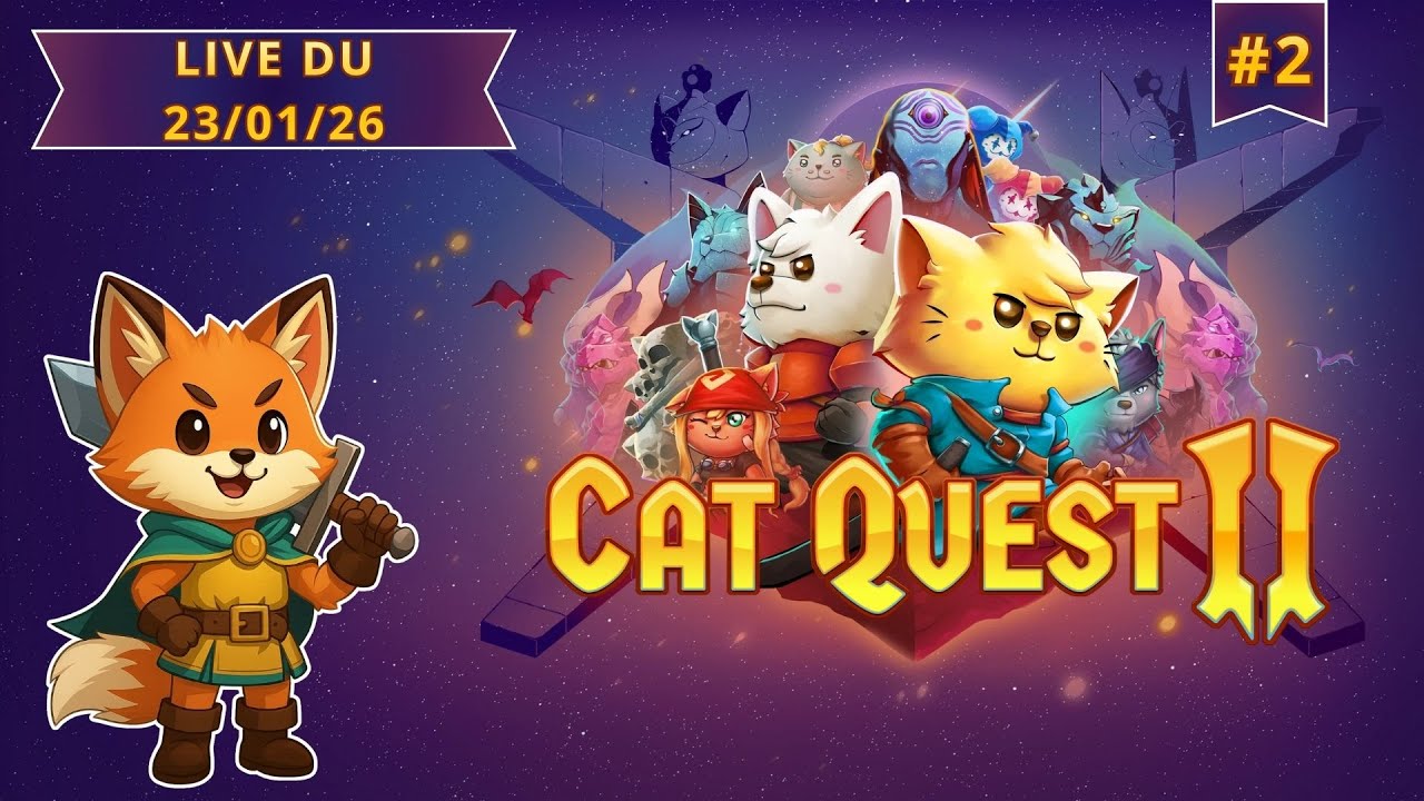 VOD - Les Affaires de Minou / CAT QUEST II #2 - 23/01/26