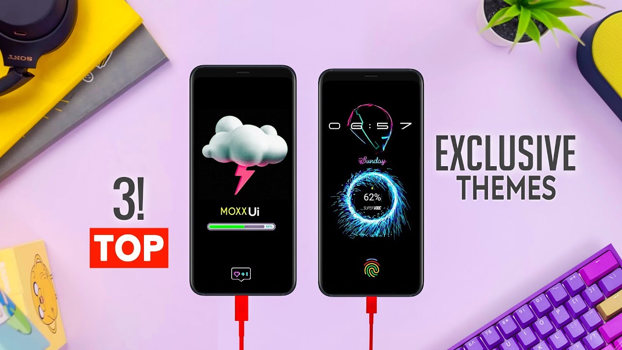 Top 3 MIUI 12/13 Exclusive Visually Stunning Themes | New THEMES | Magnificent Special MIUI Theme 🔥