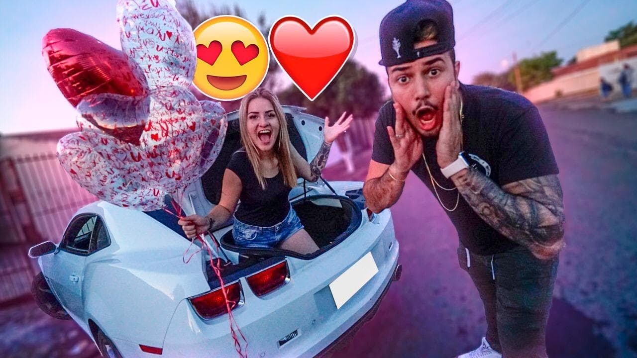 FIZ UMA SURPRESA PRO MEU NAMORADO!!! *dia dos namorados*